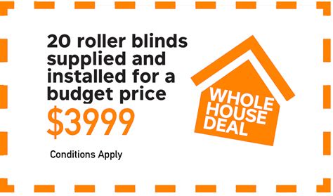 budget blinds specials.